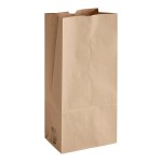 Duro Husky Heavy-Duty 25 lb. Natural Kraft Paper Bag - 400/Bundle