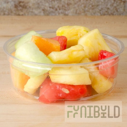 Bare by Solo 8 oz. Clear Deli Container - 500/Case