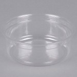 Bare by Solo 8 oz. Clear Deli Container - 500/Case