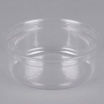 Bare by Solo 8 oz. Clear Deli Container - 500/Case
