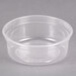Bare by Solo 8 oz. Clear Deli Container - 500/Case
