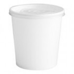 Choice 16 oz. Medley Double Poly-Coated Paper Soup / Hot Food Cup with Vented Plastic Lid - 250/Case Choice 16 oz. Medley Double Poly-Coated Paper Soup / Hot Food Cup with Vented Plastic Lid - 250/Case