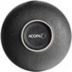 Acopa Heika 48 oz. Black Matte Textured Stoneware Bowl - Sample