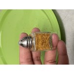 American Metalcraft 0.5 oz. Petite Glass Salt and Pepper Shaker - 24/Case