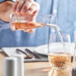 Acopa Slim 6 oz. Glass Carafe - 12/Case