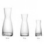 Acopa Slim 6 oz. Glass Carafe - 12/Case