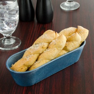 HS Inc. HS1010 Blueberry Cracker / Breadstick Basket - 24/Case HS Inc. HS1010 Blueberry Cracker / Breadstick Basket - 24/Case