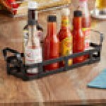 American Metalcraft BWC12 Black Rectangular Condiment Caddy - 12 3/4 American Metalcraft BWC12 Black Rectangular Condiment Caddy - 12 3/4