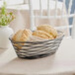 TableCraft BK17410 Artisan Oval Black Wire Basket - 10 TableCraft BK17410 Artisan Oval Black Wire Basket - 10