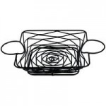 TableCraft BK17410 Artisan Oval Black Wire Basket - 10 TableCraft BK17410 Artisan Oval Black Wire Basket - 10