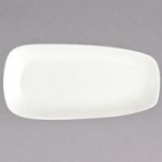Luzerne Stage by Oneida 1880 Hospitality L5750000950 1.75 oz. Warm White Porcelain Sauce Dish - 72/Case