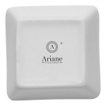 Ariane Miniature 1.67 oz. Ivory Square Porcelain Bowl - 18/Case