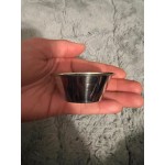 American Metalcraft B31 8 oz. Stainless Steel Round Sauce Cup - 12/Case American Metalcraft B31 8 oz. Stainless Steel Round Sauce Cup - 12/Case
