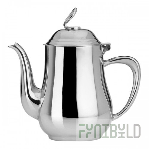 WNK by Steelite International Eminence 13 oz. Stainless Steel Coffee Pot 5351S222