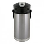 Service Ideas ErgoServ® 33.8 oz. Brushed Stainless Steel Insulated Creamer with Black Lid 10-00744-000 Service Ideas ErgoServ® 33.8 oz. Brushed Stainless Steel Insulated Creamer with Black Lid 10-00744-000