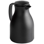 Acopa Pastels 34 oz. Black Thermal Carafe / Server Acopa Pastels 34 oz. Black Thermal Carafe / Server