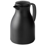Acopa Pastels 34 oz. Black Thermal Carafe / Server Acopa Pastels 34 oz. Black Thermal Carafe / Server