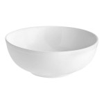 Acopa 58 oz. Bright White Porcelain Menudo / Pasta / Salad Bowl - 12/Case