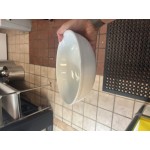 Acopa 58 oz. Bright White Porcelain Menudo / Pasta / Salad Bowl - 12/Case