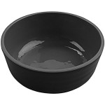 GET Roca Glazed 24 oz. Gray Melamine Low Street Bowl - 12/Case