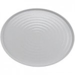 GET Roca Glazed 24 oz. Gray Melamine Low Street Bowl - 12/Case