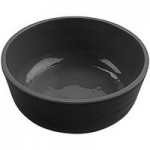GET Roca Glazed 24 oz. Gray Melamine Low Street Bowl - 12/Case