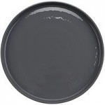 GET Roca Glazed 24 oz. Gray Melamine Low Street Bowl - 12/Case