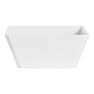 Delfin Quadro from Steelite International 112 oz. Square White Melamine Bowl - 12/Case Delfin Quadro from Steelite International 112 oz. Square White Melamine Bowl - 12/Case