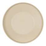 Cal-Mil Nova 80 oz. Taupe Round Coupe Melamine Bowl / Plate - 6/Case Cal-Mil Nova 80 oz. Taupe Round Coupe Melamine Bowl / Plate - 6/Case