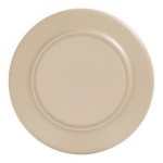 Cal-Mil Nova 80 oz. Taupe Round Coupe Melamine Bowl / Plate - 6/Case Cal-Mil Nova 80 oz. Taupe Round Coupe Melamine Bowl / Plate - 6/Case