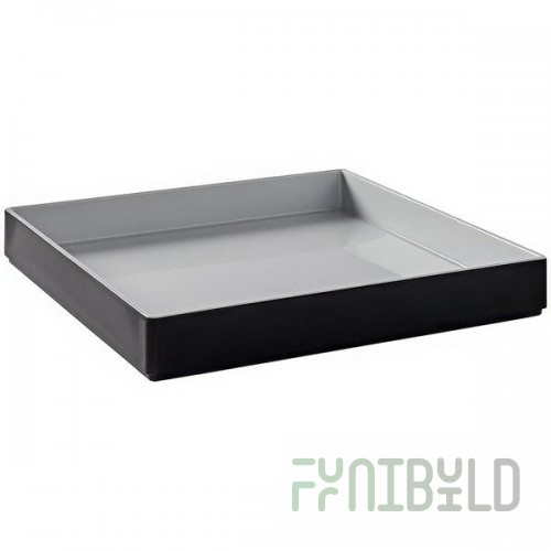 American Metalcraft Unity 60 oz. Melamine Graphite Bowl/Tray UBS60GE