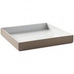 American Metalcraft Unity 60 oz. Melamine Graphite Bowl/Tray UBS60GE
