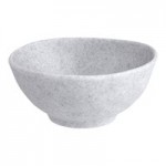 Acopa Cavern 2 oz. Light Gray Round Melamine Ramekin - 24/Case