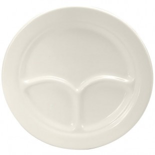 Oneida Buffalo Cream White Ware by 1880 Hospitality F9010000143 9 1/2 Oneida Buffalo Cream White Ware by 1880 Hospitality F9010000143 9 1/2