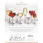 Della Luce Maia 20 oz. All-Purpose Wine Glass - 6/Pack Della Luce Maia 20 oz. All-Purpose Wine Glass - 6/Pack