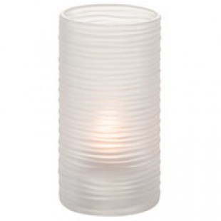 Hollowick 48025SC Typhoon Satin Glass Full-Size Clear Cylinder Lamp Hollowick 48025SC Typhoon Satin Glass Full-Size Clear Cylinder Lamp