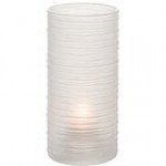 Hollowick 48025SC Typhoon Satin Glass Full-Size Clear Cylinder Lamp Hollowick 48025SC Typhoon Satin Glass Full-Size Clear Cylinder Lamp