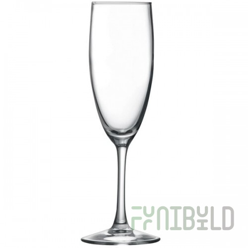 Arcoroc Q2504 ArcoPrime 5.75 oz. Customizable Flute Glass by Arc Cardinal - 12/Case