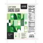Adourne Expressions Fine Light Green Sanding Sugar 10 lb. Adourne Expressions Fine Light Green Sanding Sugar 10 lb.