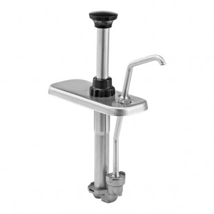 Server Stainless Steel Fountainette 1 oz. Pump with Lid for Slim 1.5 Qt. Fountain Jar