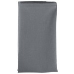 Intedge Gray 100% Polyester Cloth Napkins, 20 Intedge Gray 100% Polyester Cloth Napkins, 20