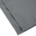 Intedge Gray 100% Polyester Cloth Napkins, 20 Intedge Gray 100% Polyester Cloth Napkins, 20