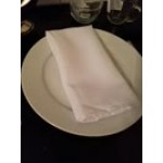 Intedge Gray 100% Polyester Cloth Napkins, 20 Intedge Gray 100% Polyester Cloth Napkins, 20
