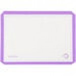 Mercer Culinary M31093PU Half Size Allergen-Free Purple Silicone Baking Mat - 11 7/8
