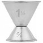 American Metalcraft J214 0.5 oz. & 1.25 oz. Stainless Steel Jigger