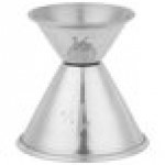 American Metalcraft J214 0.5 oz. & 1.25 oz. Stainless Steel Jigger