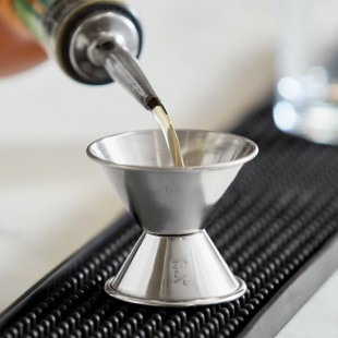 Acopa 0.5 oz. & 1 oz. Stainless Steel Classic Jigger Acopa 0.5 oz. & 1 oz. Stainless Steel Classic Jigger