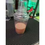 GET SH-175-1-CL Cheers 17.5 oz. Clear Customizable SAN Plastic 3-Piece Cobbler Cocktail Shaker GET SH-175-1-CL Cheers 17.5 oz. Clear Customizable SAN Plastic 3-Piece Cobbler Cocktail Shaker