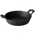 Valor 8 oz. Bistro Green Enameled Mini Cast Iron Pot with Cover