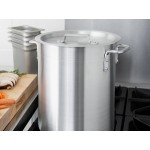 Choice 16 Qt. Standard Weight Aluminum Stock Pot